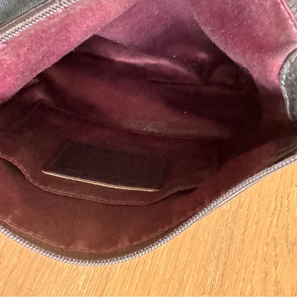 COACH Brooke Black Pebbled Leather purse - Picture 11 of 12